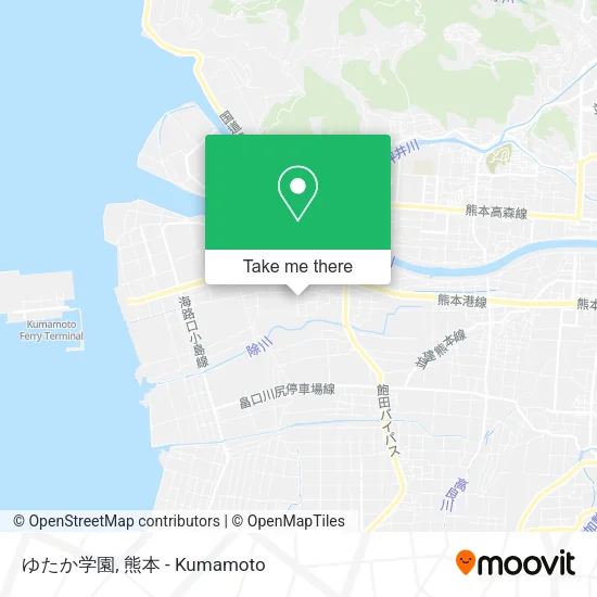 ゆたか学園 map