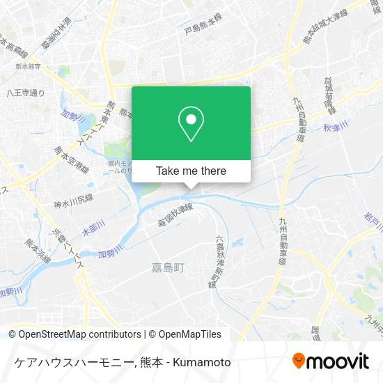 ケアハウスハーモニー map