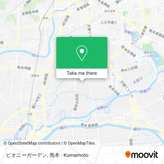 ピオニーガーデン map