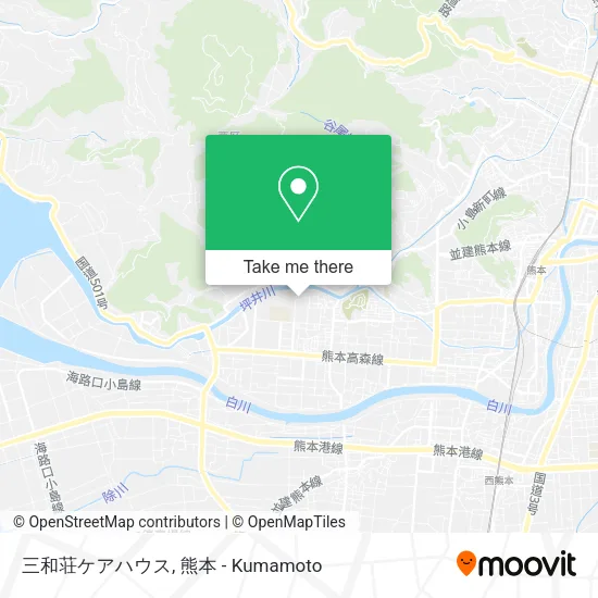 三和荘ケアハウス map