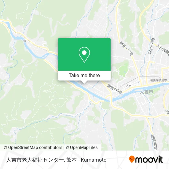 人吉市老人福祉センター map