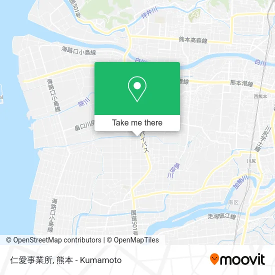 仁愛事業所 map
