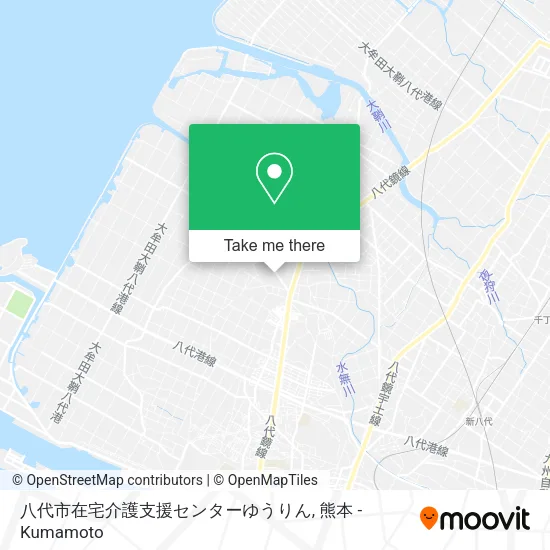 八代市在宅介護支援センターゆうりん map