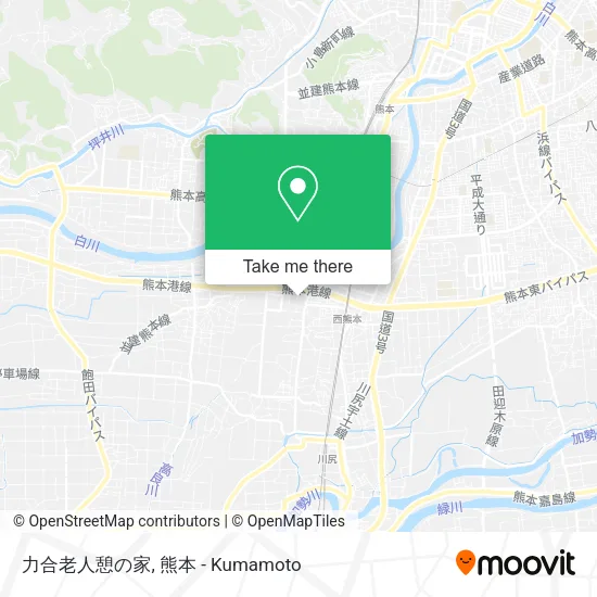 力合老人憩の家 map