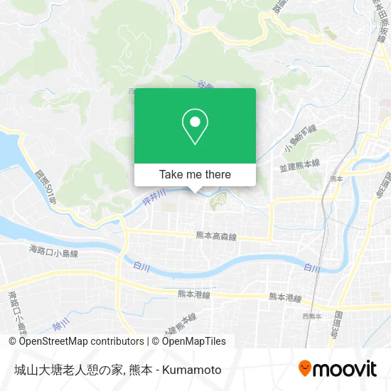 城山大塘老人憩の家 map