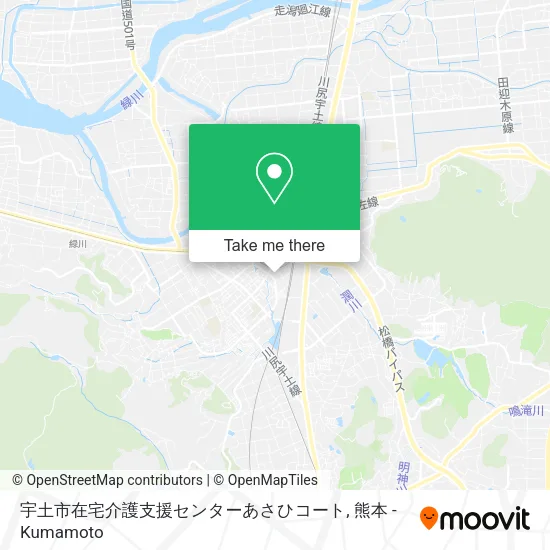 宇土市在宅介護支援センターあさひコート map