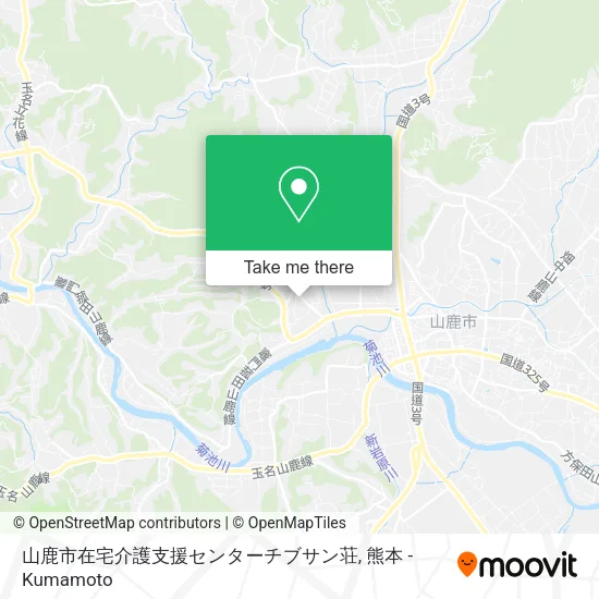 山鹿市在宅介護支援センターチブサン荘 map