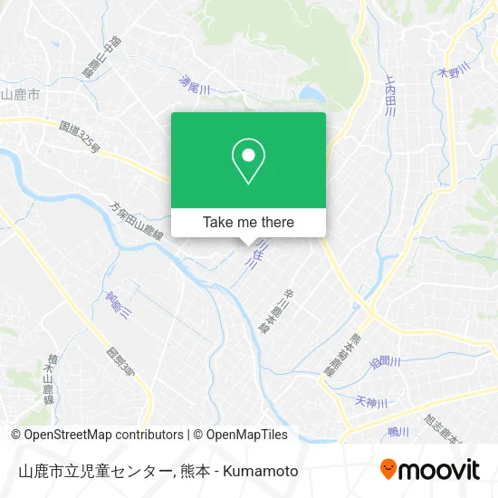 Yamaga City Children's Center map