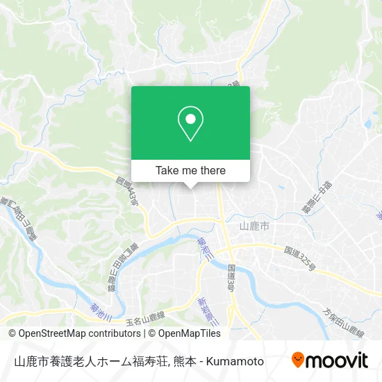 山鹿市養護老人ホーム福寿荘 map