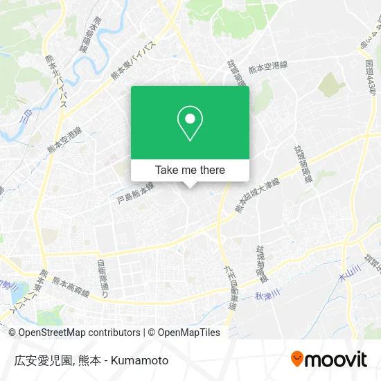 広安愛児園 map