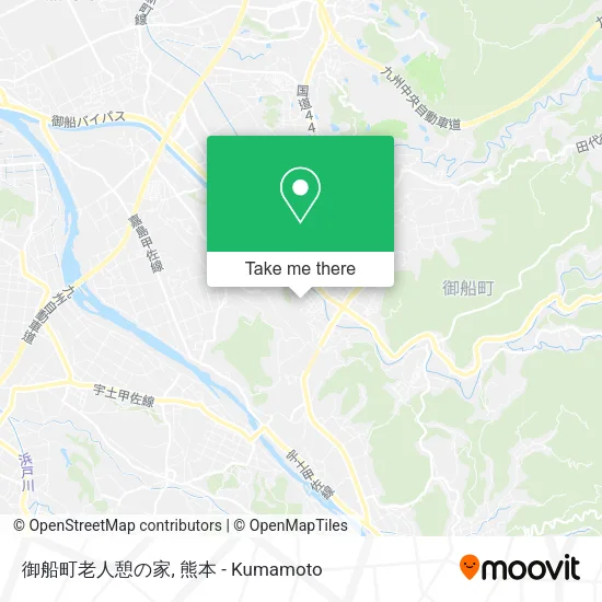 御船町老人憩の家 map