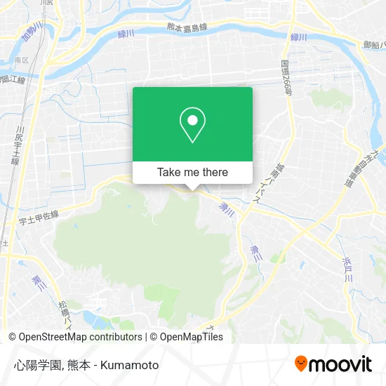 心陽学園 map