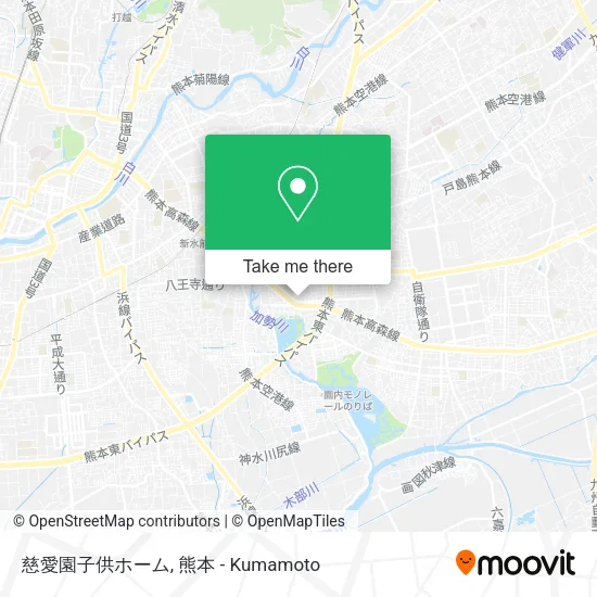 慈愛園子供ホーム map