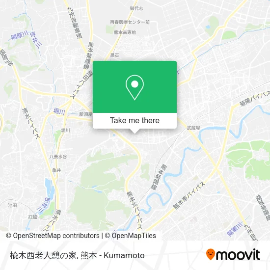 楡木西老人憩の家 map