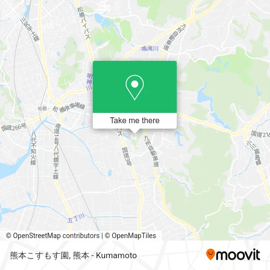 熊本こすもす園 map