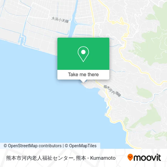 熊本市河内老人福祉センター map
