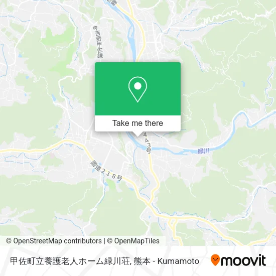 甲佐町立養護老人ホーム緑川荘 map