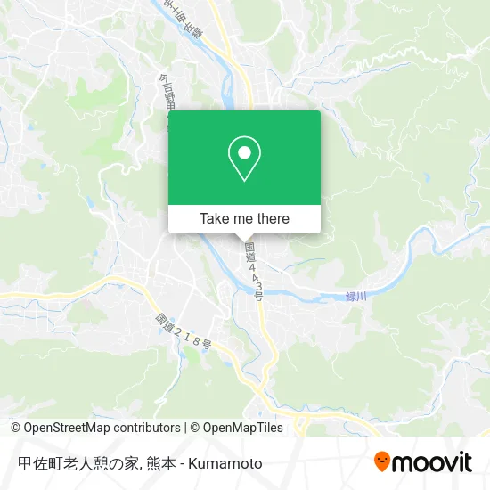 甲佐町老人憩の家 map