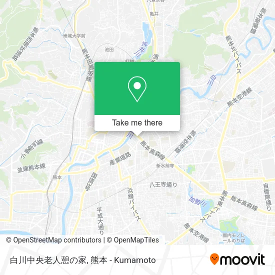 白川中央老人憩の家 map