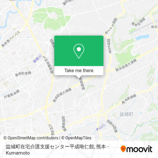 益城町在宅介護支援センター平成唯仁館 map