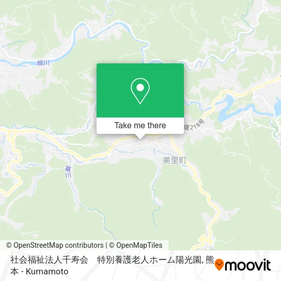 社会福祉法人千寿会　特別養護老人ホーム陽光園 map