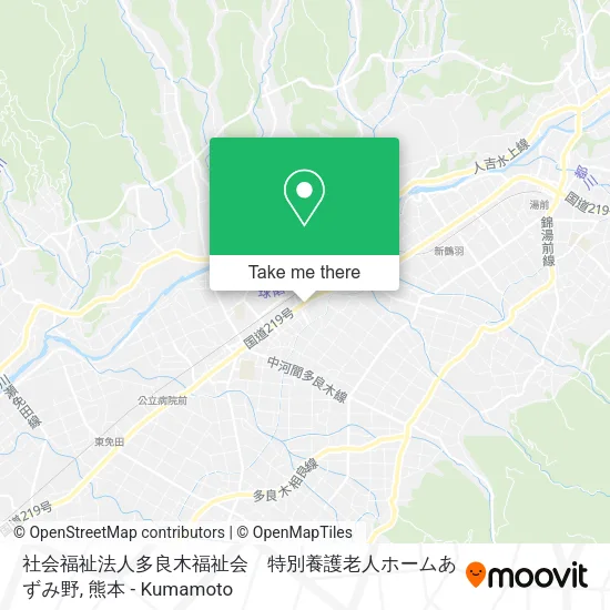 社会福祉法人多良木福祉会　特別養護老人ホームあずみ野 map