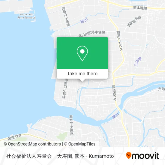 社会福祉法人寿量会　天寿園 map