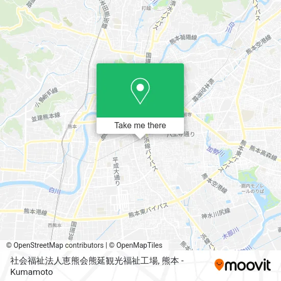 社会福祉法人恵熊会熊延観光福祉工場 map