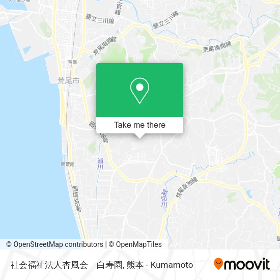 社会福祉法人杏風会　白寿園 map
