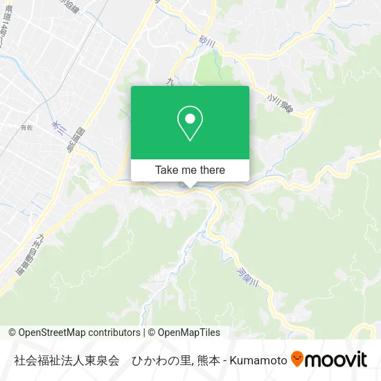 社会福祉法人東泉会　ひかわの里 map