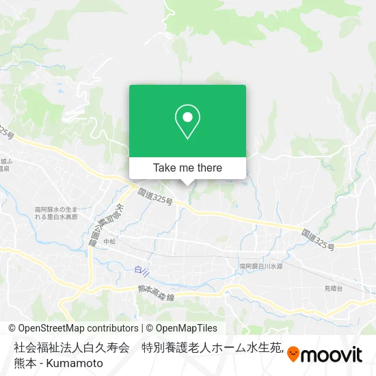 社会福祉法人白久寿会　特別養護老人ホーム水生苑 map