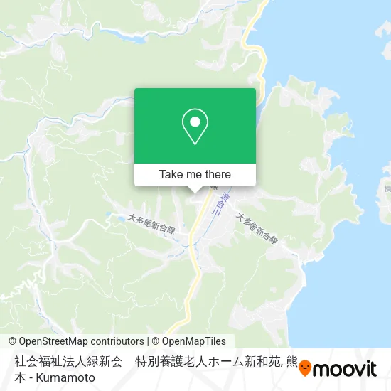 社会福祉法人緑新会　特別養護老人ホーム新和苑 map