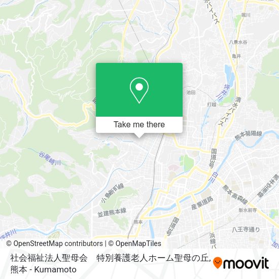 社会福祉法人聖母会　特別養護老人ホーム聖母の丘 map