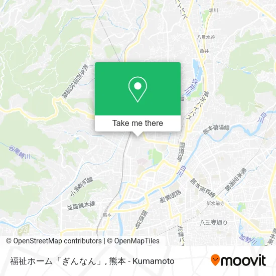 福祉ホーム「ぎんなん」 map