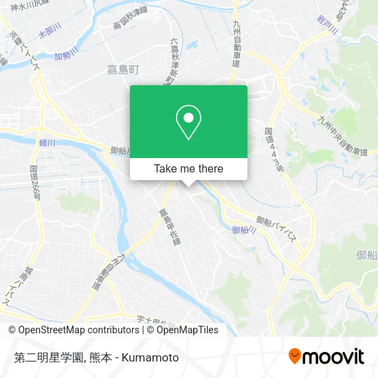 第二明星学園 map