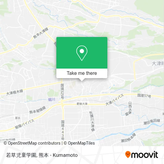 若草児童学園 map