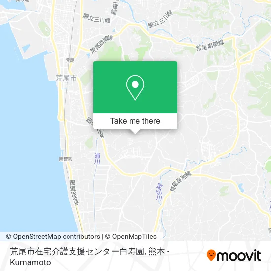 荒尾市在宅介護支援センター白寿園 map