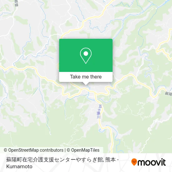蘇陽町在宅介護支援センターやすらぎ館 map