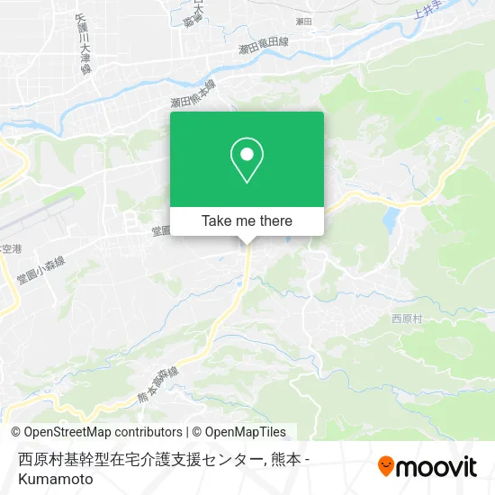西原村基幹型在宅介護支援センター map