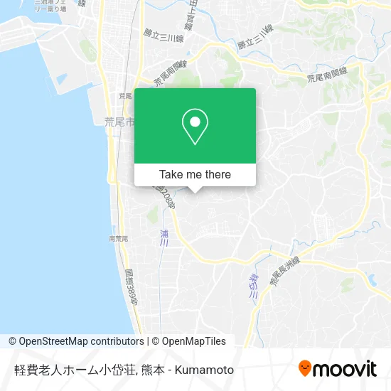 軽費老人ホーム小岱荘 map