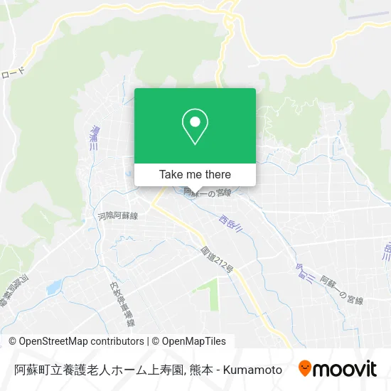 阿蘇町立養護老人ホーム上寿園 map