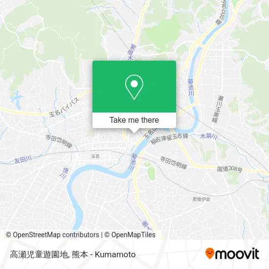 高瀬児童遊園地 map