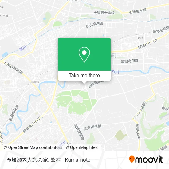 鹿帰瀬老人憩の家 map