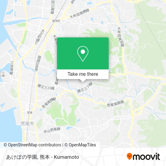 あけぼの学園 map
