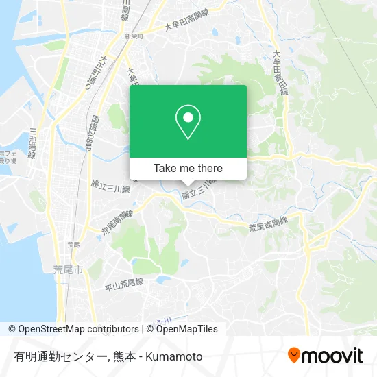 有明通勤センター map