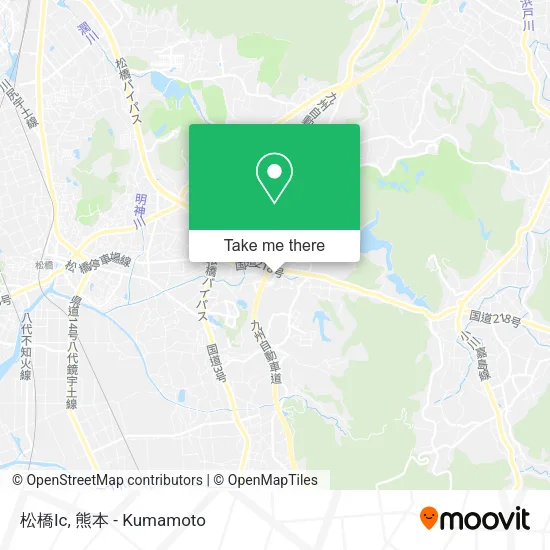 松橋Ic map
