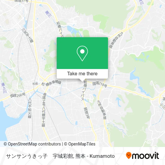 サンサンうきっ子　宇城彩館 map