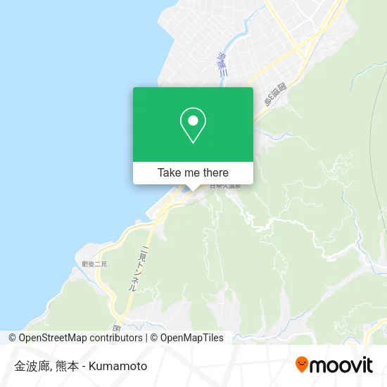 金波廊 map