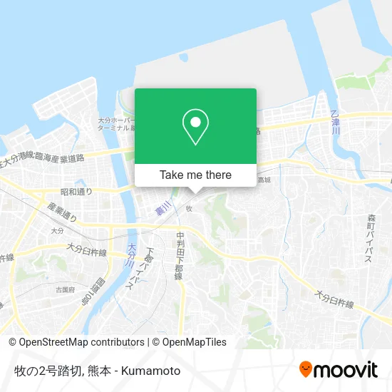 牧の2号踏切 map