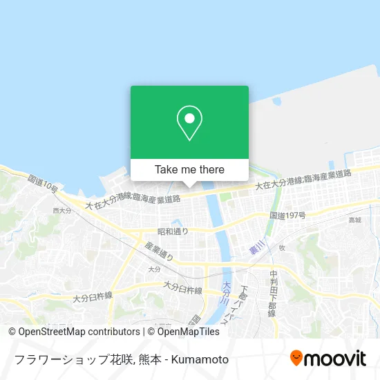 フラワーショップ花咲 map